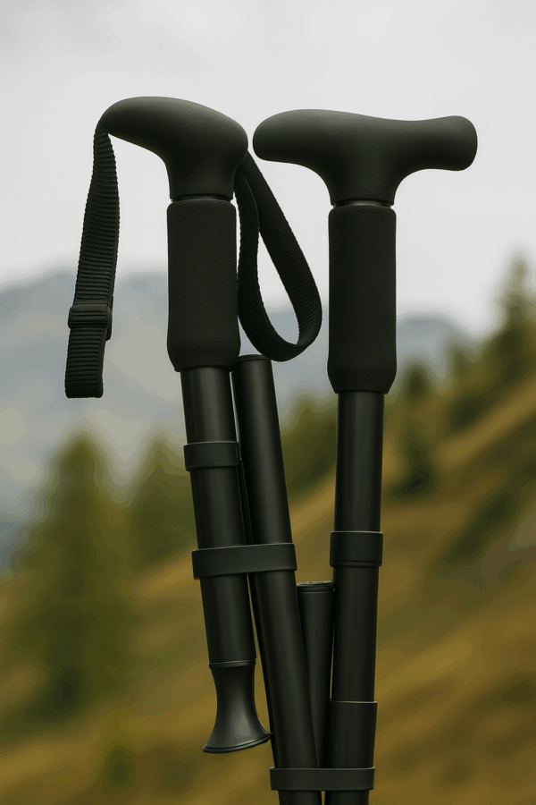 Opvouwbare steunstokken